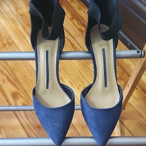 New Directions Navy Heels